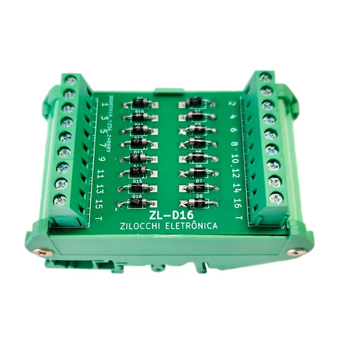 Borne diodos cátodo comum para painel ZL-D16K